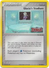 Glacia's Stadium - 76/108 - Uncommon - Reverse Holo